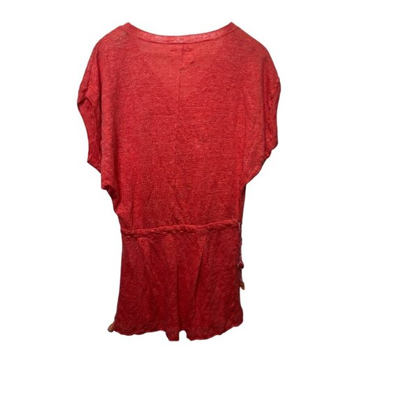 Zadig & Voltaire 100% Linen Red Tunic Dress – Size XS - Picture 2 of 2